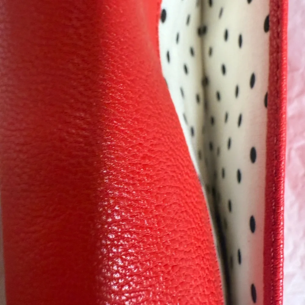 Kate Spade Silver and Red Detail